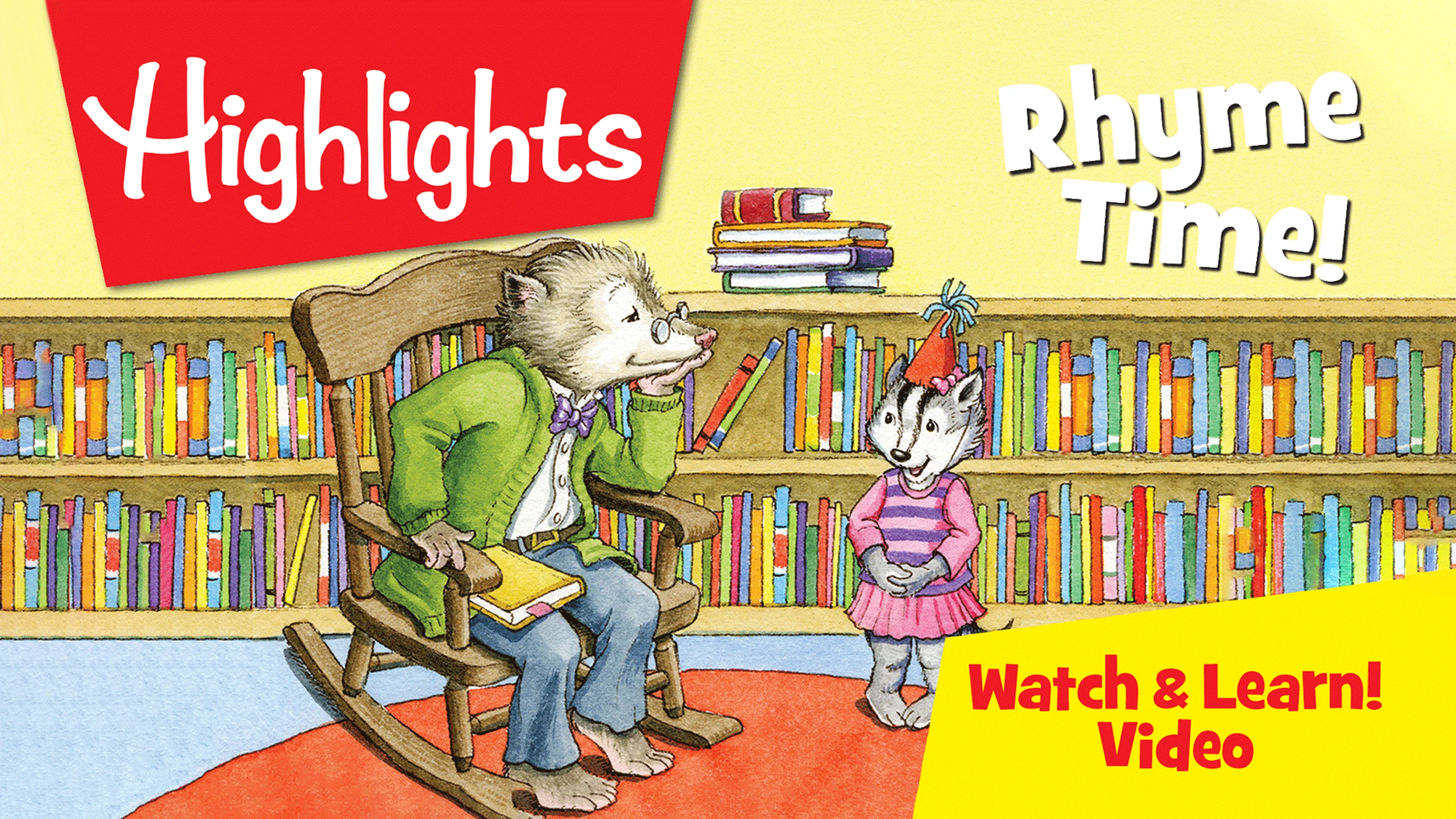 Highlights Watch & Learn!: Rhyme Time! poster